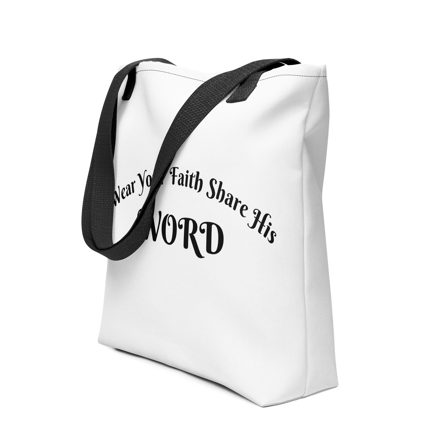 Wear Your Faith Tote bag