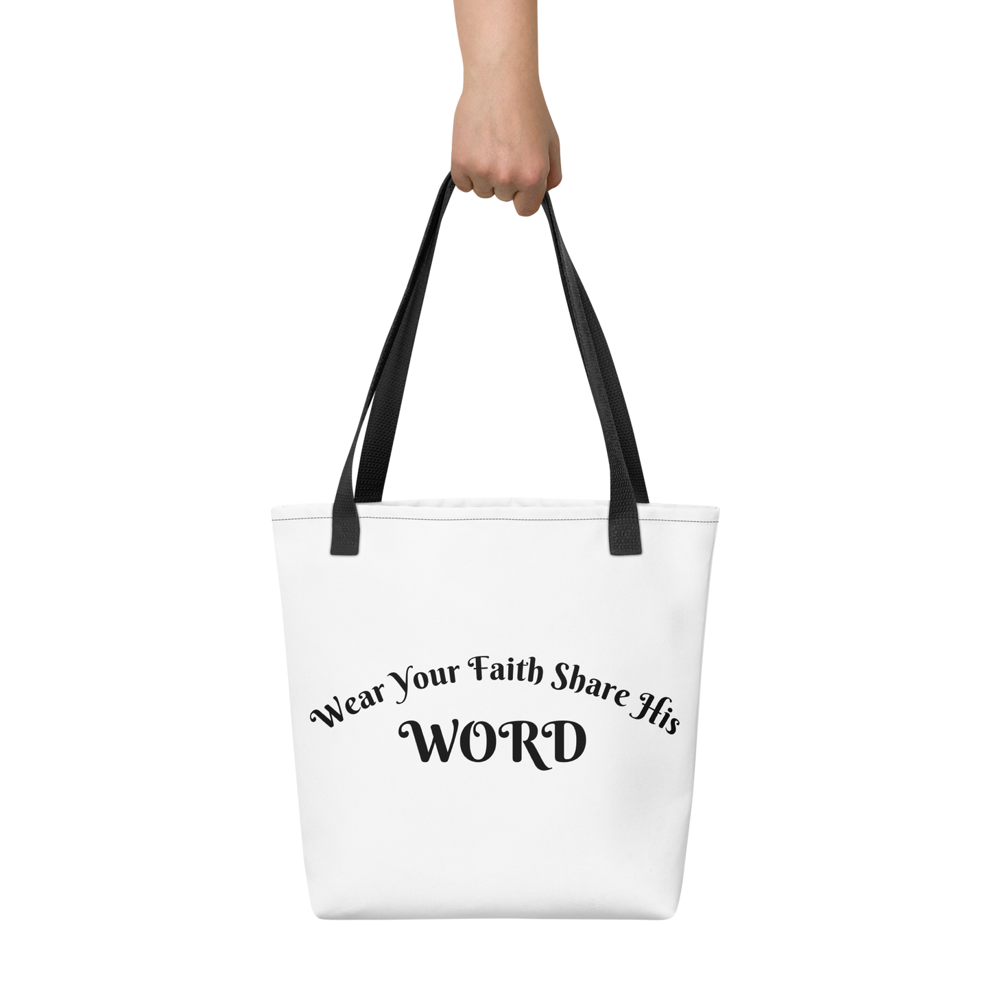 Wear Your Faith Tote bag